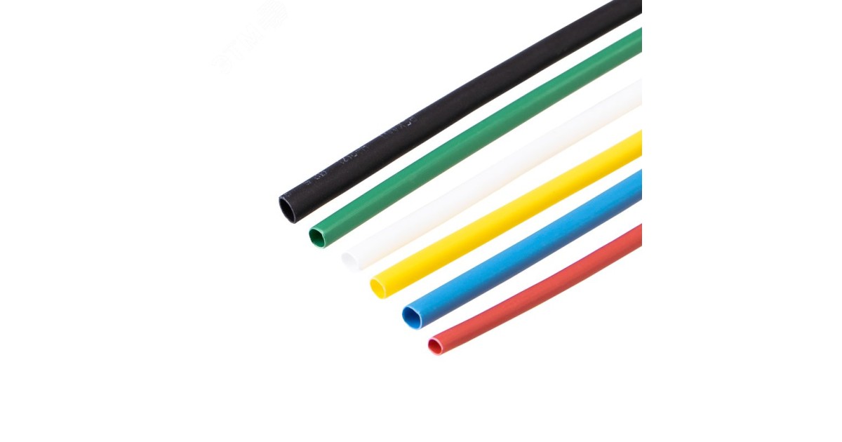 Купить Набор трубок термоусадочных тонкостен. №4 (РЫБОЛОВ) разноцвет. 29-0104 Rexant оптом в Москве