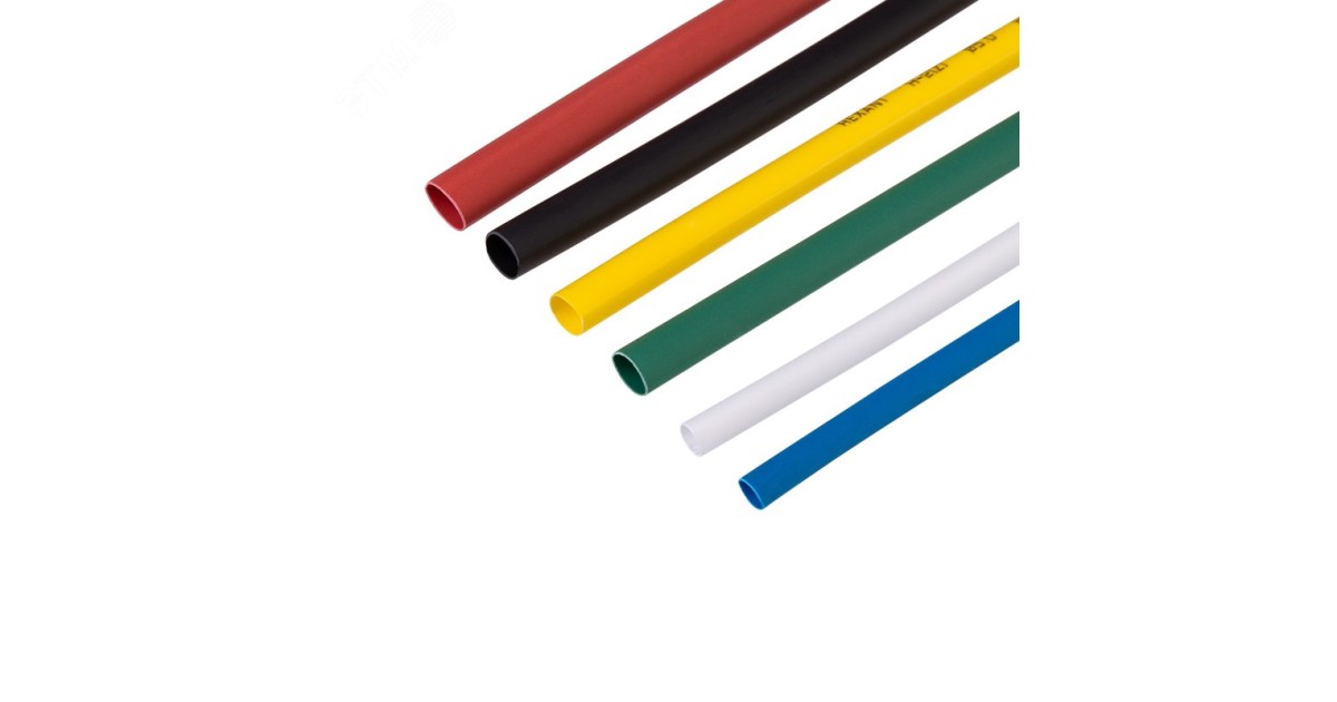 Купить Набор трубок термоусадочных тонкостен. №1 (АВТО) разноцвет. 29-0101 Rexant оптом в Москве