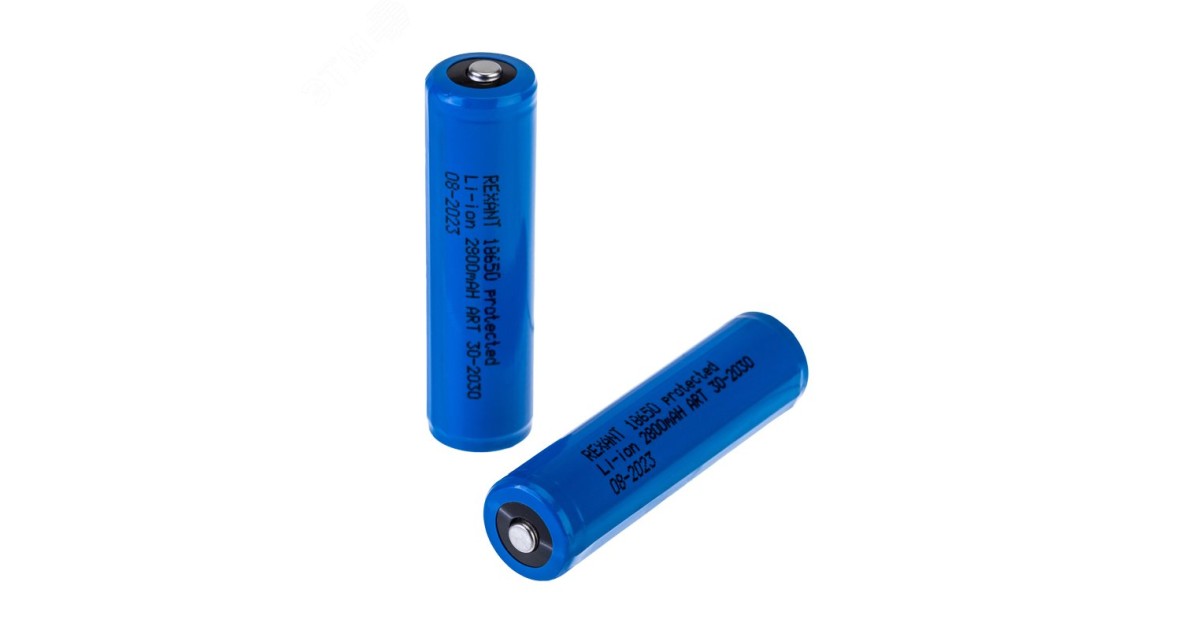 Купить Аккумулятор 18650 3.7В  2800мАч Rexant оптом в Москве