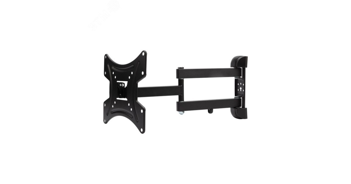 Купить Кронштейн для телевизора 17"-42", наклонно-поворотный, 2 колена 38-0070 Rexant оптом в Москве