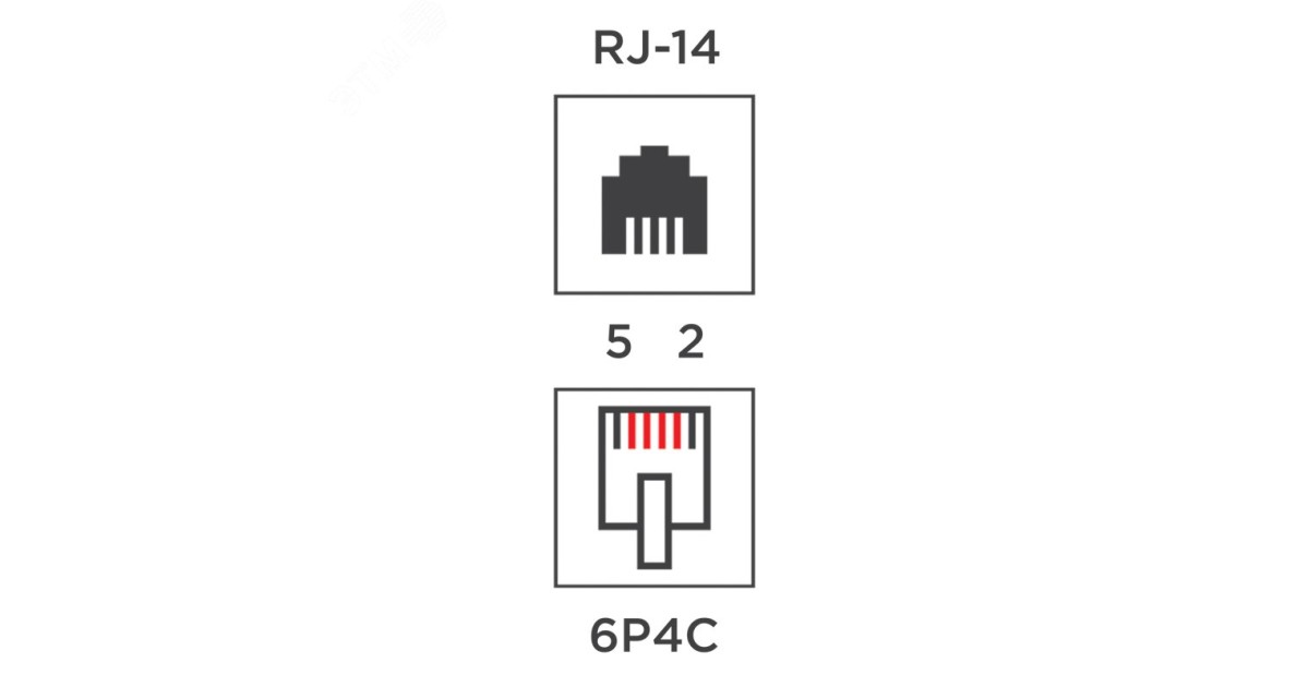 Купить Адаптер телефонный проходной UTP RJ-14 (6P4C), CAT 3 03-0022 Rexant оптом в Москве