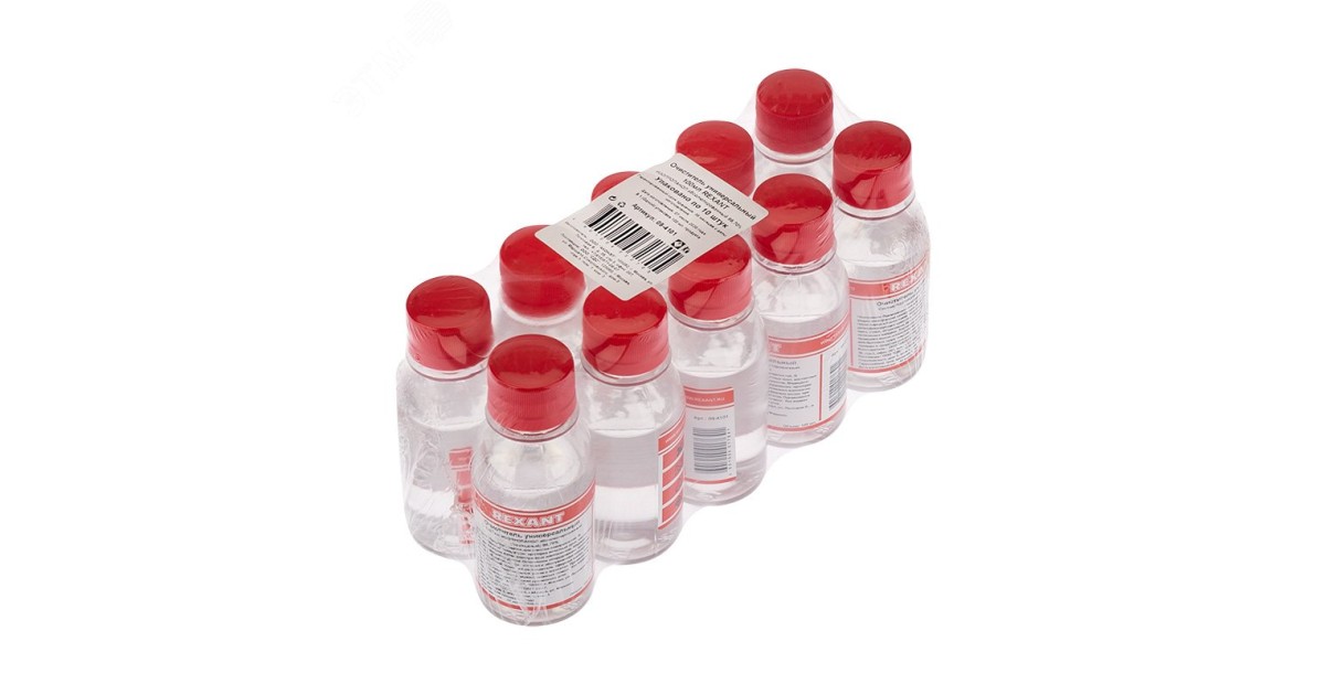 Купить Очиститель универсальный, 100мл, флакон абсолютированный 99,7% Rexant оптом в Москве