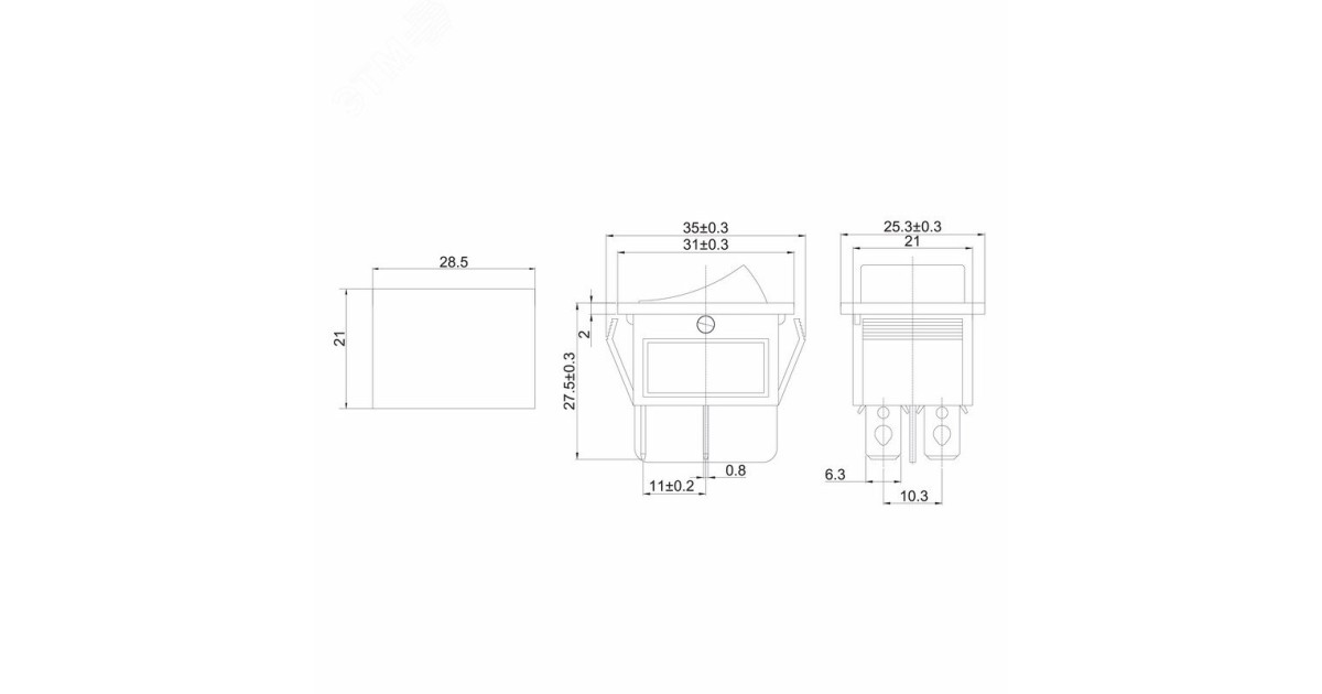 Купить RWB-502 20А красный Rexant оптом в Москве