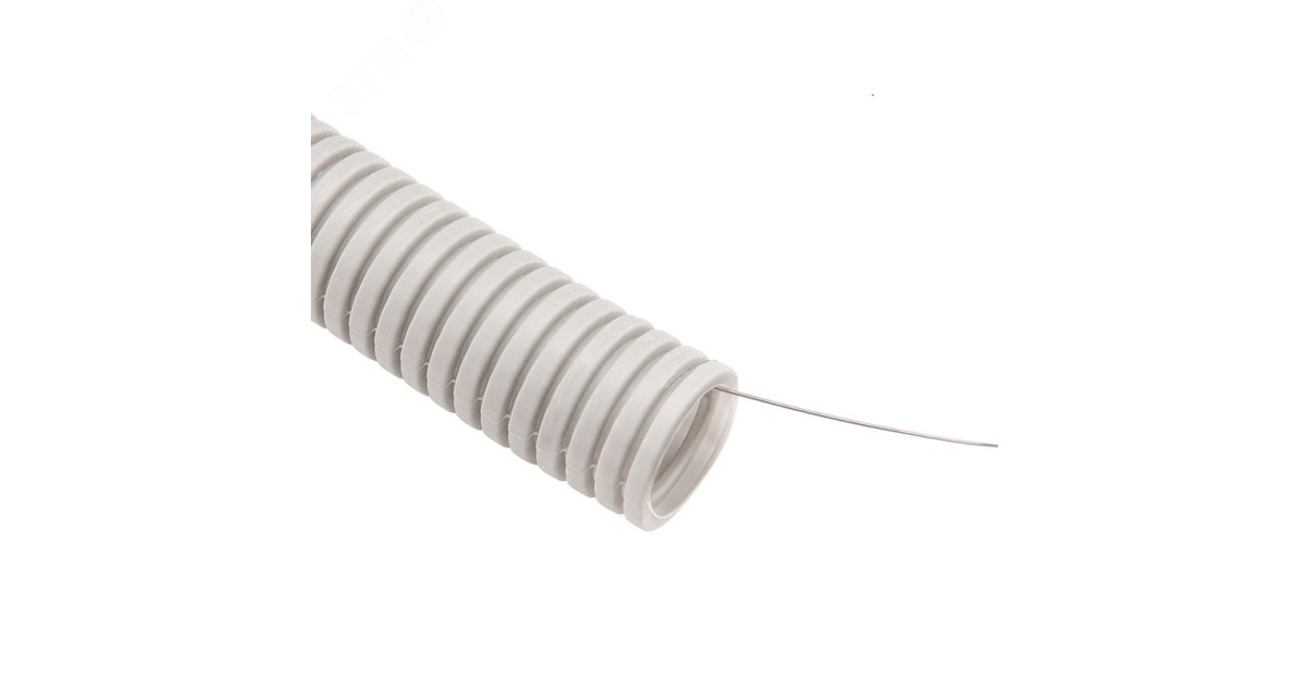 Купить Труба гофрированная из ПВХ, с зондом, 32 мм, 28-0032-2 Rexant оптом в Москве