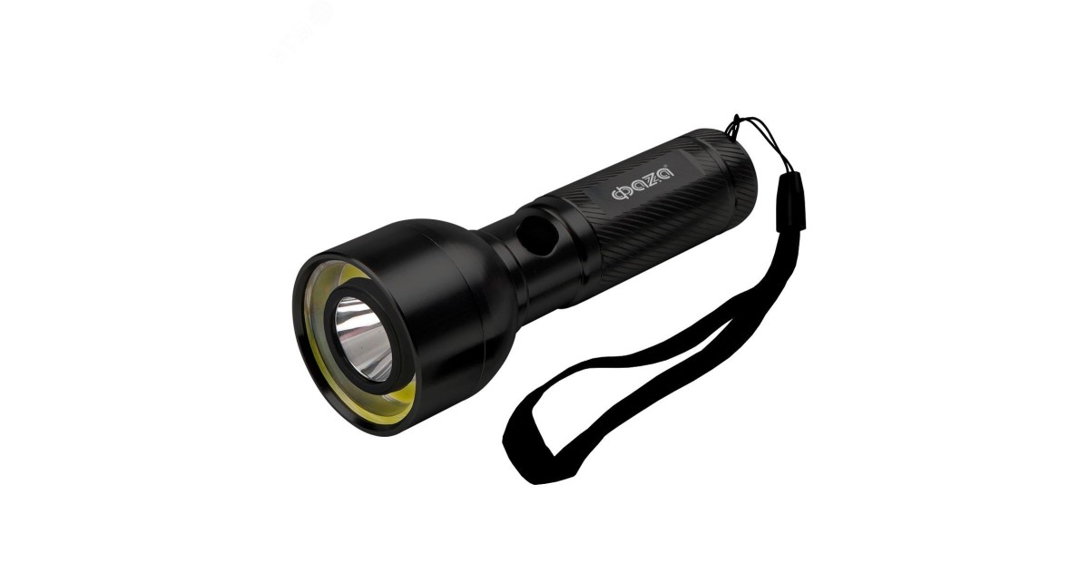 Купить Фонарь светодиодный AF6-L3W/L2W-bk (черн) ручной ФАZА 5044722 Jazzway оптом в Москве