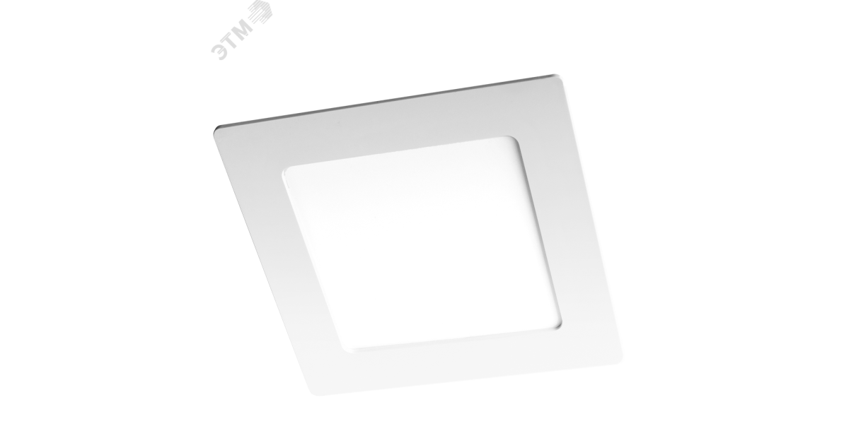 Купить Светильник светодиодный PPL-S WH 9Вт 4000К IP40 145мм ДВО встраив. ультратонкий квадрат 5008267A Jazzway оптом в Москве