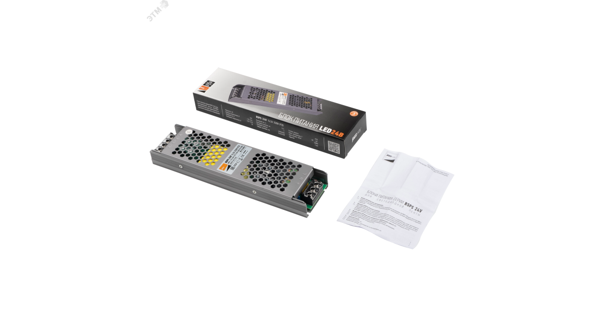 Купить Блок питания для светодиодной ленты 350Вт 14.6А 24В IP20 BSPS метал. Pro JazzWay 5024298 Jazzway оптом в Москве