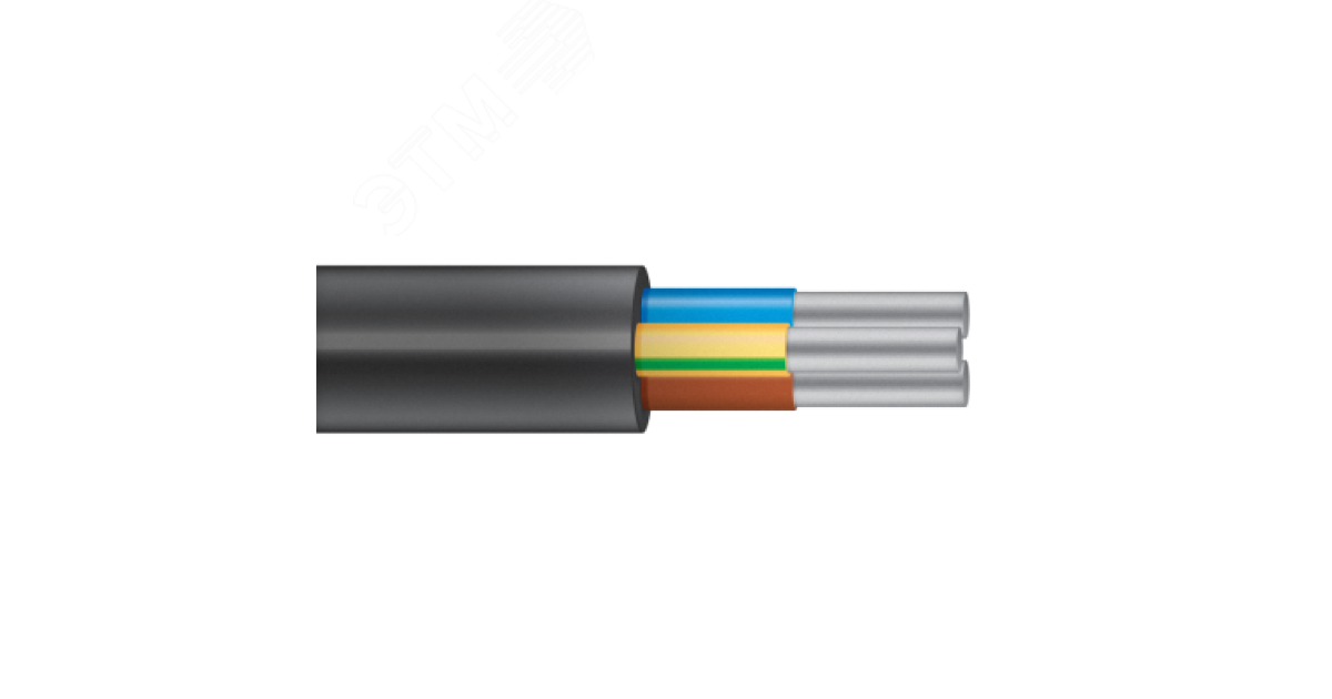 Купить Кабель силовой АВВГ-П 3х4ок- 0.66 100 м ТРТС УС000000966 Металлист оптом в Москве