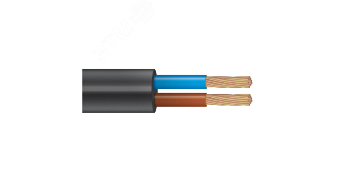 Купить Кабель силовой КГТП-ХЛ 2х1,5 220/380-3   ТРТС Х1000003348 Металлист оптом в Москве
