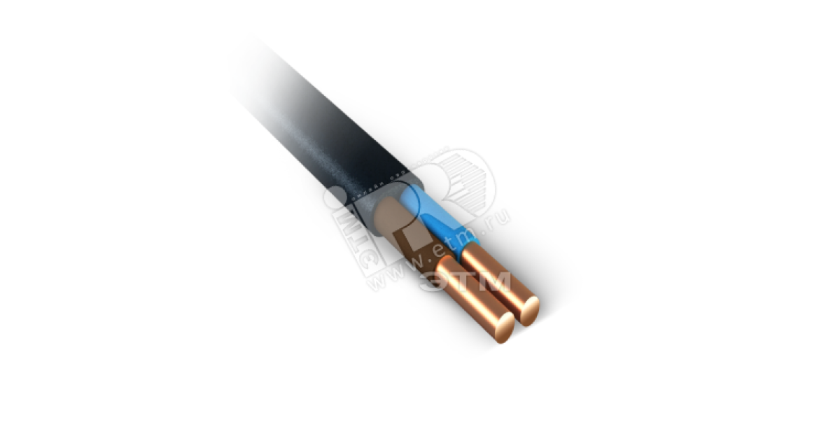 Купить Кабель силовой ВВГ-П нг(А)-LS 2*2.5 100м ТРТС У1000001313 Металлист оптом в Москве