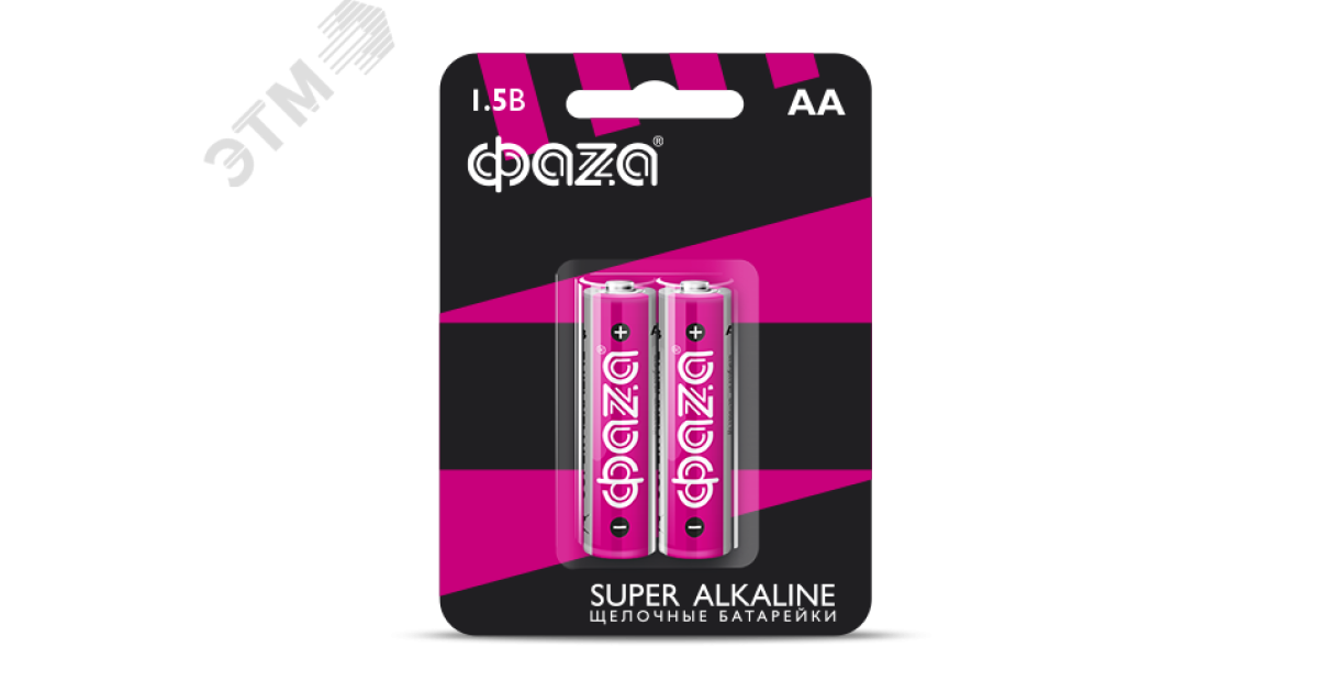 Купить Элемент питания, LR 6 Super Alkalineблистер, 2 шт. 2858443 Jazzway оптом в Москве