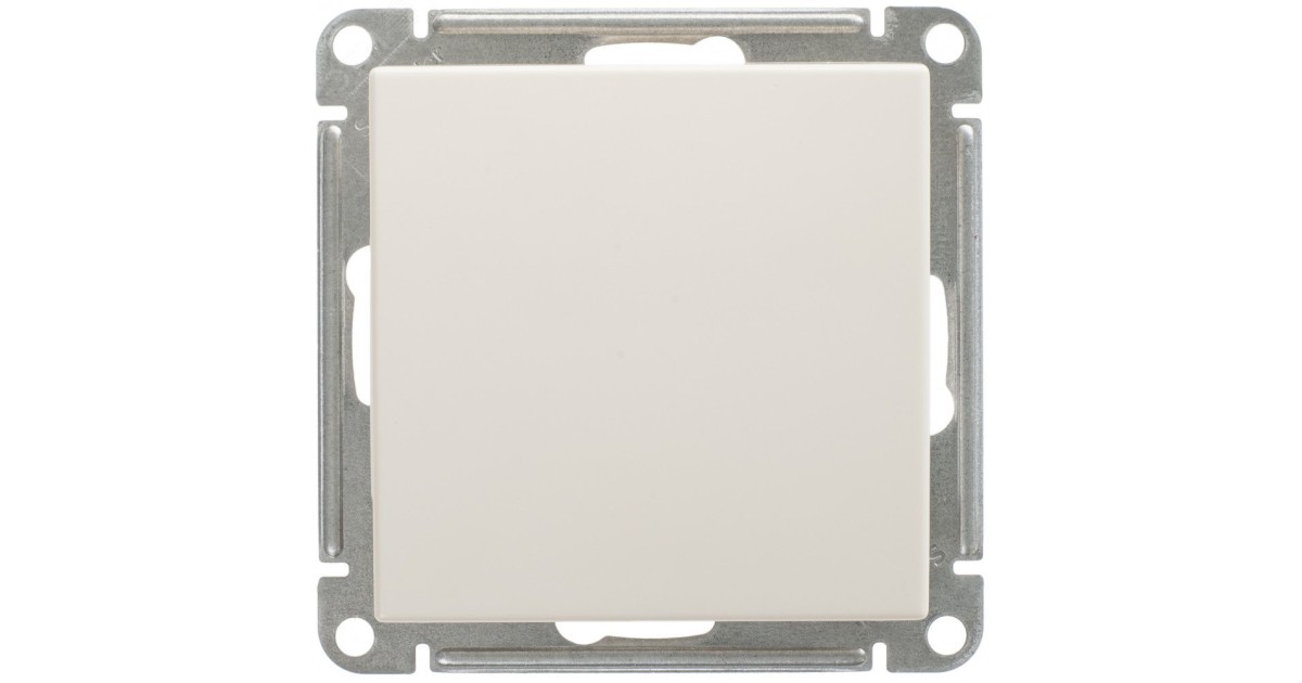 Купить Выключатель 1-кл. СП W59 10А IP20 10AX механизм сл. кость SE VS110-154-2-86 Systeme Electric оптом в Москве