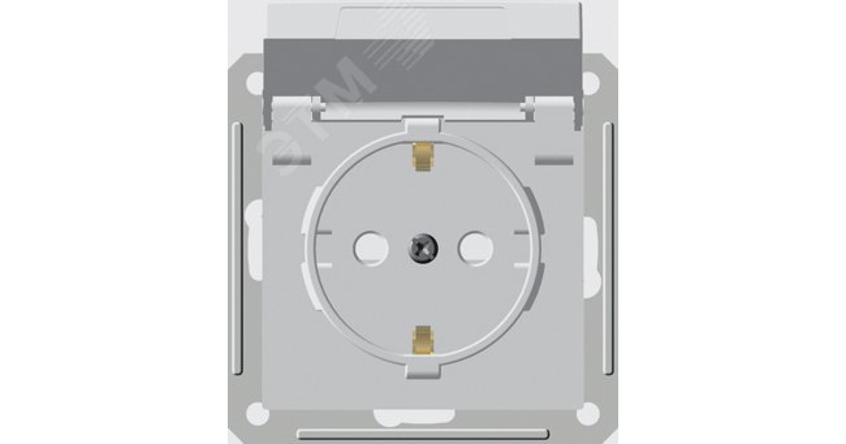 Купить W59 AQUA РОЗЕТКА с заземлением со шторками, 16А, IP44, механизм, БЕЛЫЙ C2 RS16-152B-1-86 Systeme Electric оптом в Москве