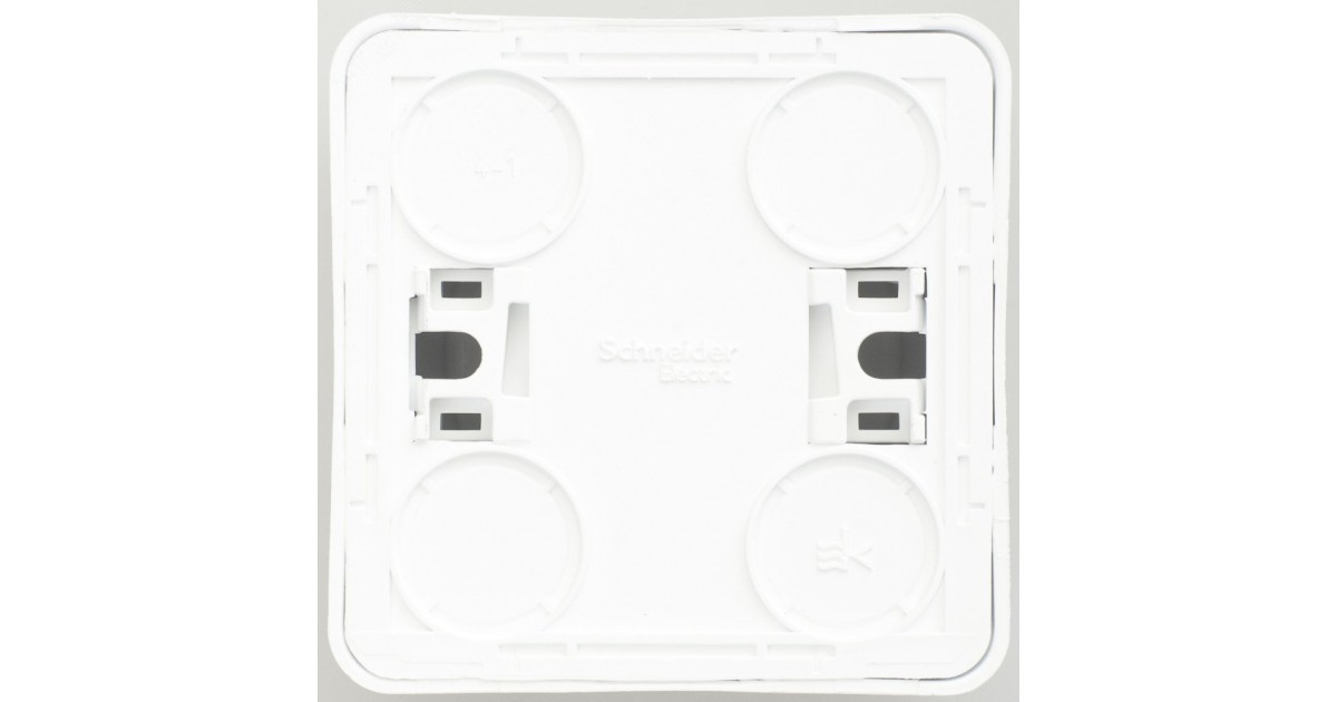 Купить Розетка 1-м ОП Этюд 16А IP20 250В без заземл. без защ. шторок бел. SE PA16-001B Systeme Electric оптом в Москве