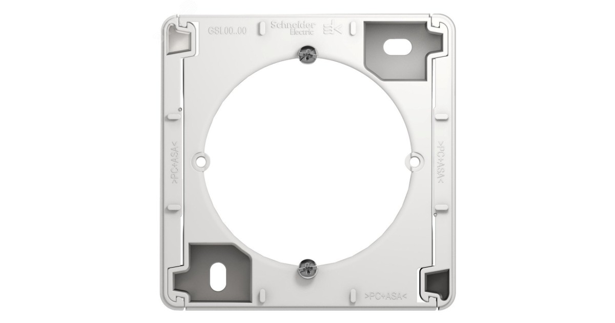 Купить Коробка ОП Glossa бел. SE GSL000100 Systeme Electric оптом в Москве