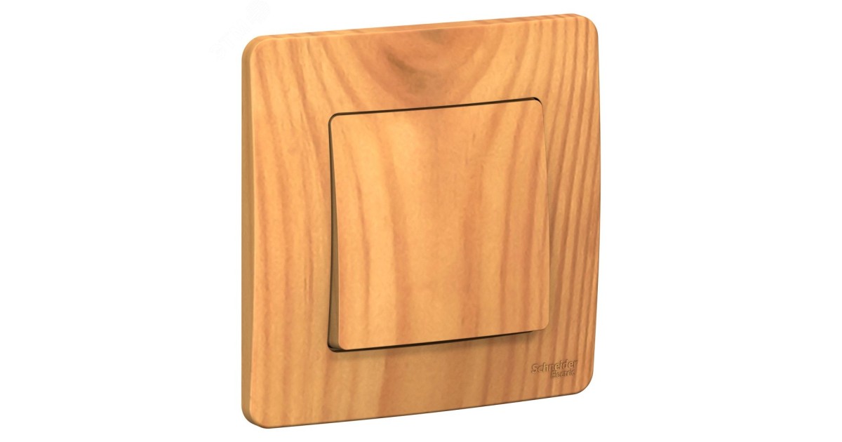 Купить Выключатель 1-кл. СП Blanca 10А IP20 (сх. 1) 250В ясень SE BLNVS010105 Systeme Electric оптом в Москве