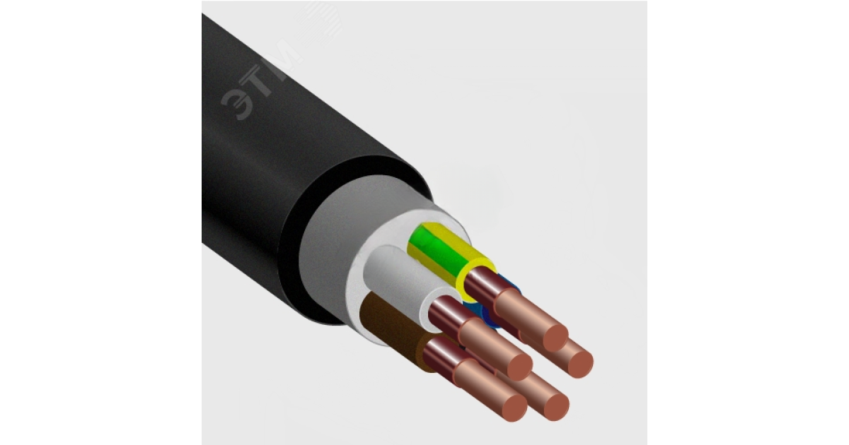 Купить Кабель ВВГнг(А)-LS 5х4 ОК (N PE) 0.66кВ (м) TR3167 Радиус оптом в Москве