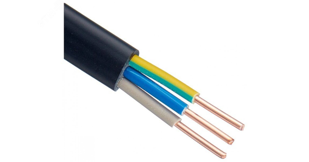 Купить Кабель ВВГ-Пнг(А)-LSLTx 3х2.5 ОК (N PE) 0.66кВ (уп.100м) TR8126 Радиус оптом в Москве