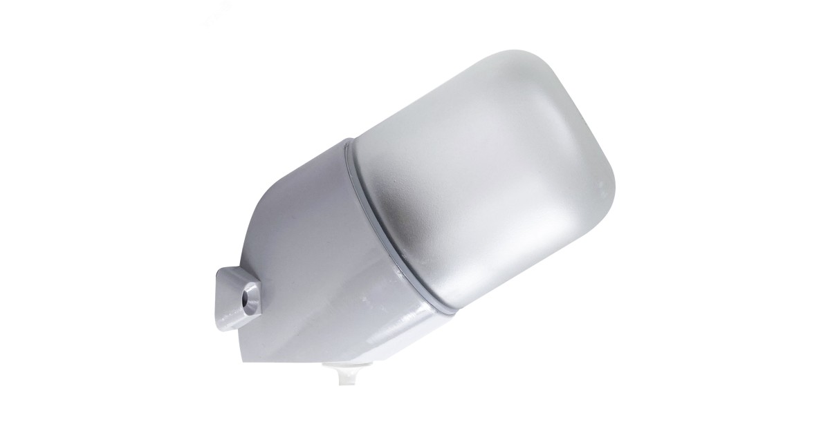 Купить Светильник НББ 19-60-002 "Линда" d110 1х60Вт E27 IP65 t=80град. корпус наклонный сер. 1005050019 Элетех оптом в Москве