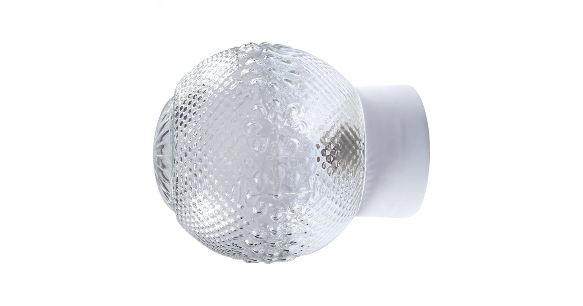 Купить Светильник НББ 64-60-080 "Цветочек" d150 1х60Вт E27 IP20 корпус прямой бел. 1005100155 Элетех оптом в Москве