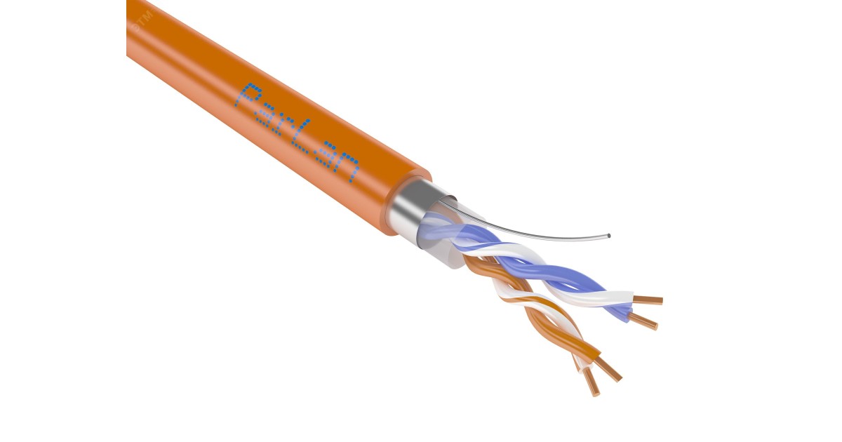 Купить Витая пара ParLan F/UTP Cat 5e 2х2х0.52 ZH нг(А)-HF 101024 Паритет оптом в Москве