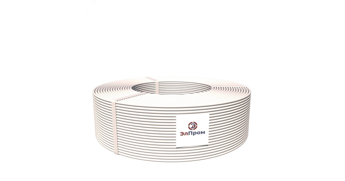 Купить Провод ПуВ нг(А)LS 1х4.0 белый (бухта) БП-00005035 ЭЛПРОМ оптом в Москве