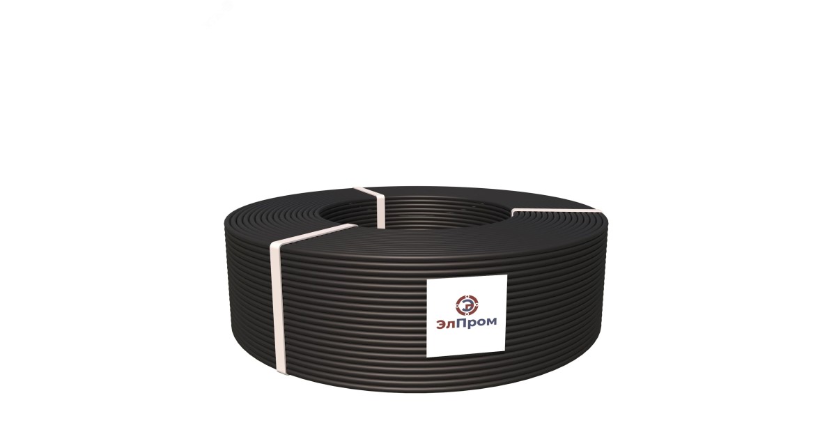 Купить Провод силовой ПуГВ нг(А)LS 1х4(100м) черный ТРТС БП-00012659 ЭЛПРОМ оптом в Москве