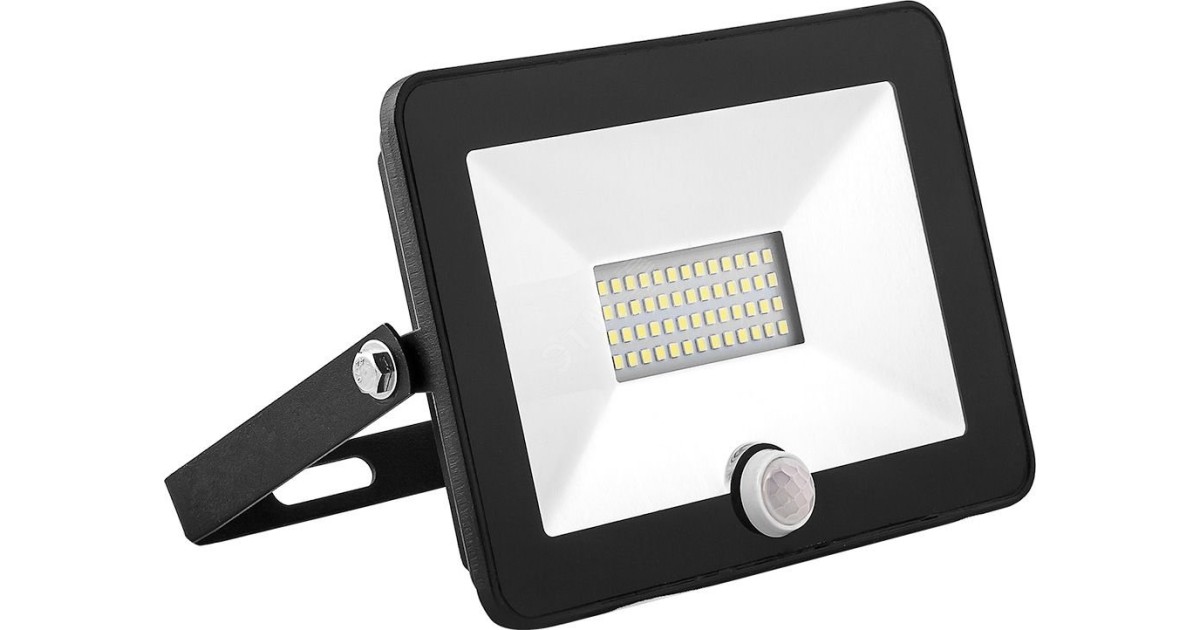 Купить Прожектор светодиодный ДО-50w с ИК датчиком 6400K 4500Лм IP65/IP44 29524 Feron оптом в Москве