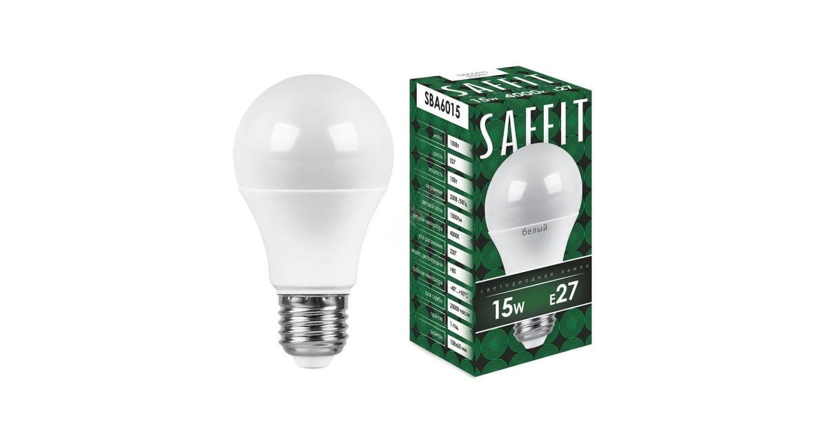 Купить Лампа светодиодная LED 15вт Е27 белый 55011 Feron оптом в Москве