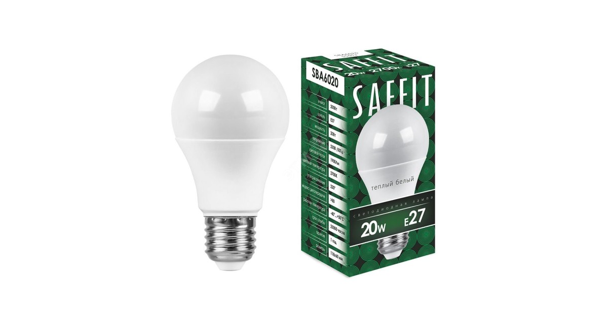 Купить Лампа светодиодная LED 20вт Е27 теплый 55013 Feron оптом в Москве