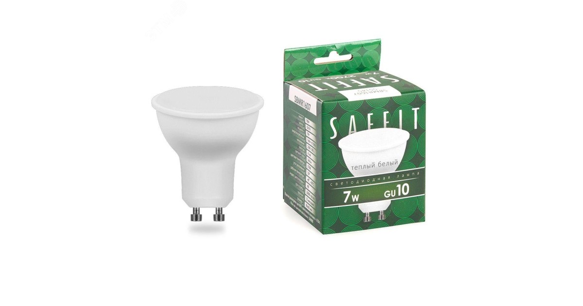 Купить Лампа светодиодная LED 7вт 230в GU10 теплый 55145 Feron оптом в Москве