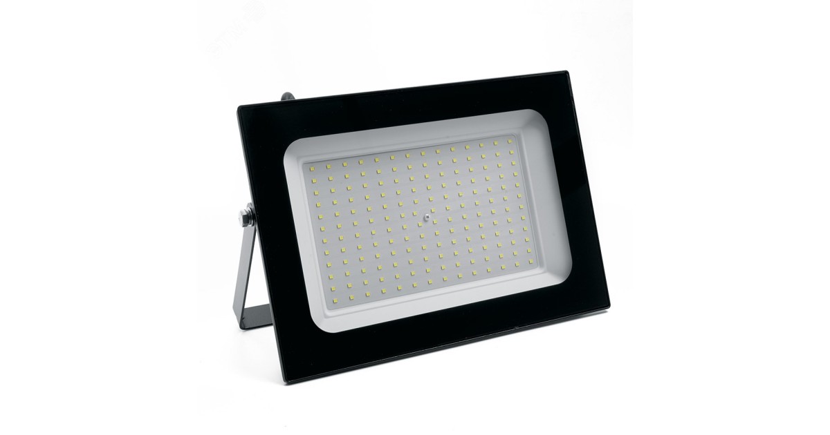 Купить Прожектор светодиодный ДО-200w 6400К 18000Лм IP65 черный 55168 Feron оптом в Москве