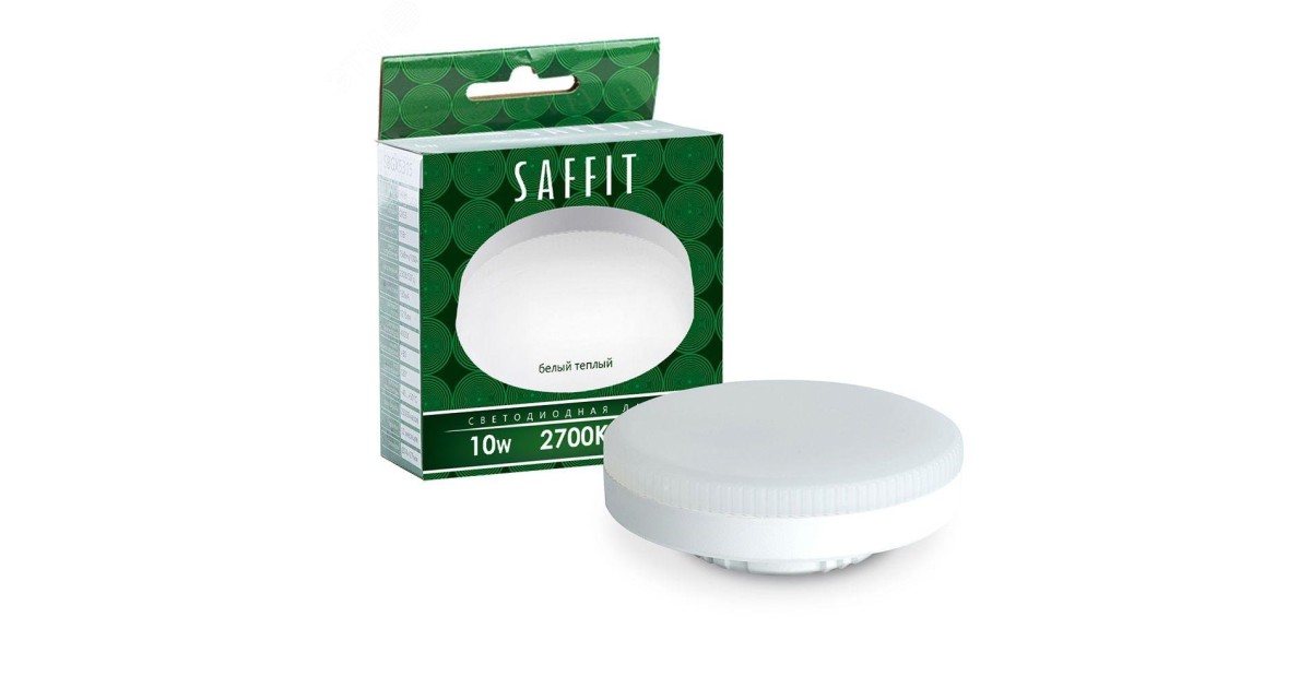 Купить Лампа светодиодная LED 10вт GX53 теплый таблетка 55227 Feron оптом в Москве