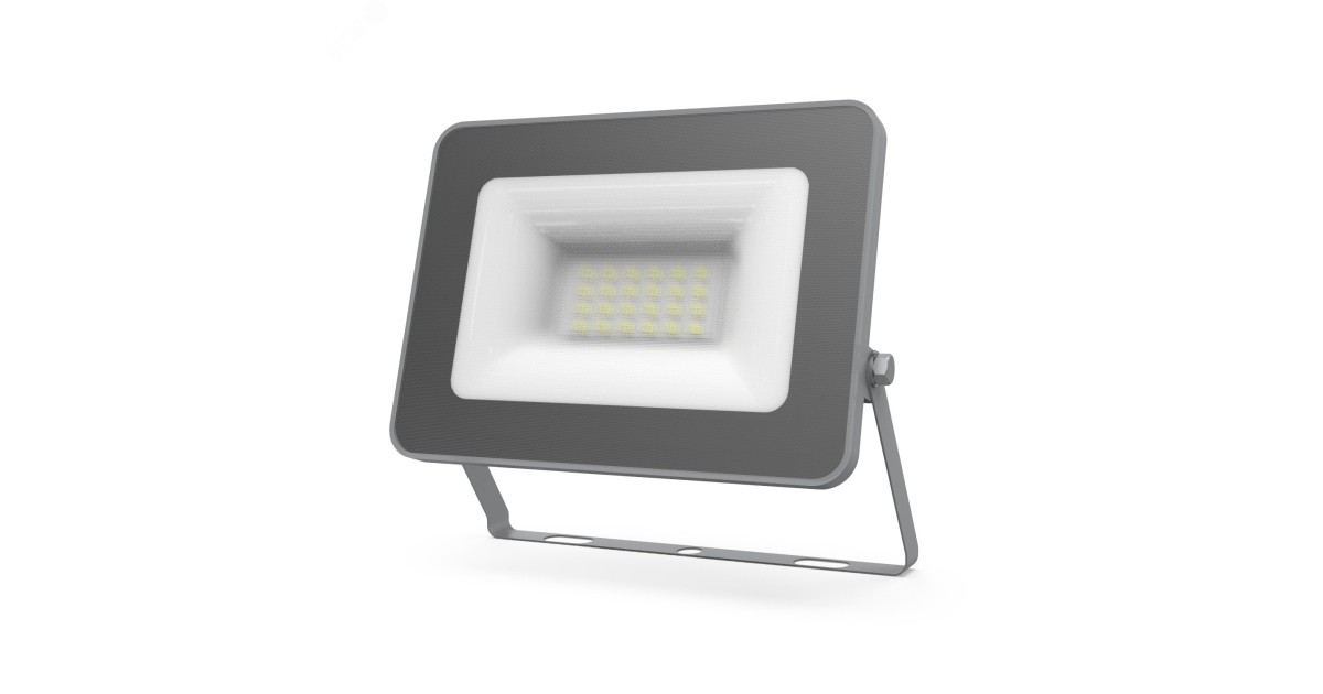 Купить Прожектор светодиодный Qplus 20 W 1700 lm IP65 6500K графитовый серый 1/20 690511320 Gauss оптом в Москве