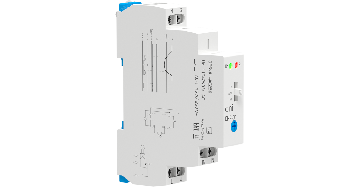 Купить Фотореле OPR-01 1 конт. 230В АС с вынос.дат. ONI OPR-01-AC230 IEK оптом в Москве