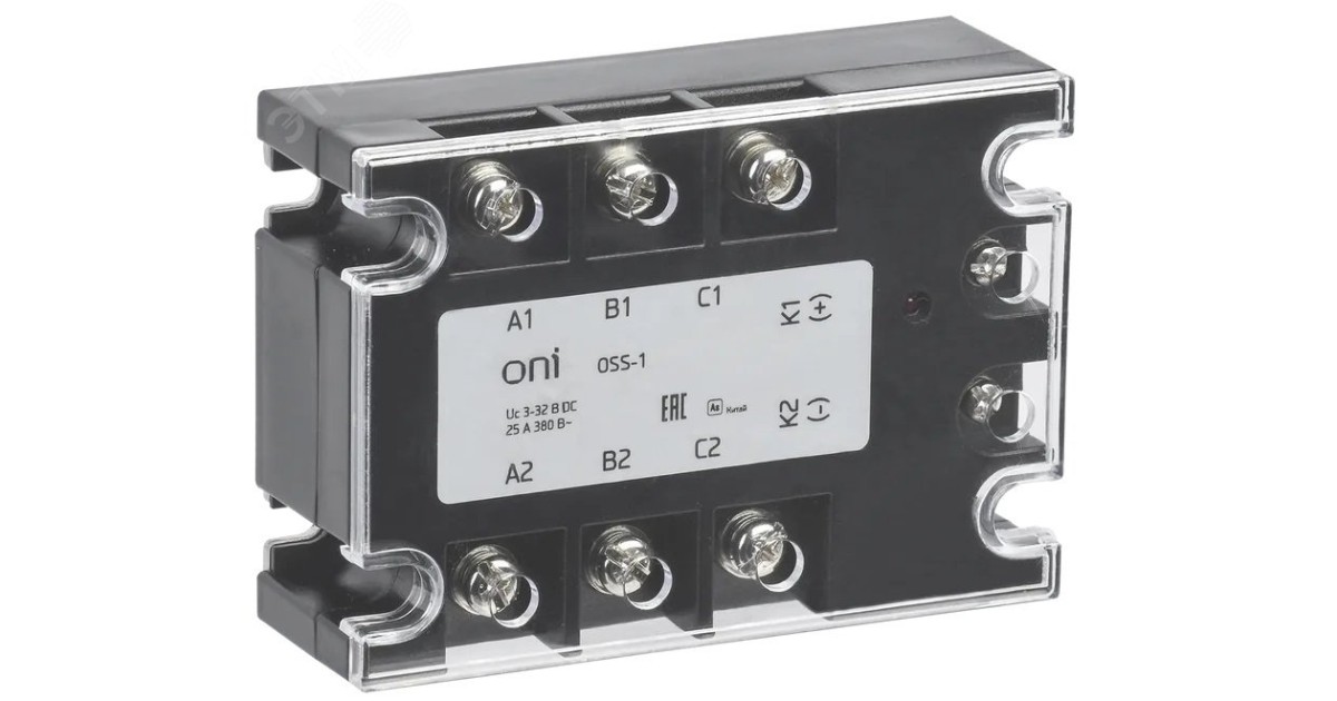 Купить Реле твердотельное OSS-1 40А 380В AC 3-32В DC OSS-1-3-40-B IEK оптом в Москве
