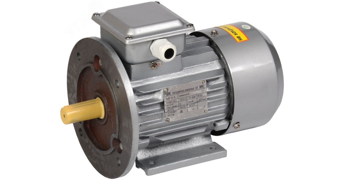 Купить Эл.Двиг.3ф.АИР 80B4 380В 1,5кВт 1500об/мин 2081 DRIVE ИЭК DRV080-B4-001-5-1520 IEK оптом в Москве