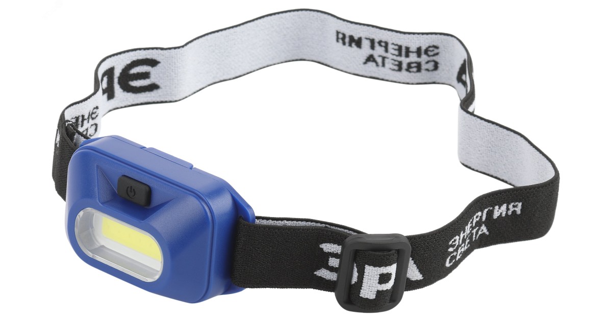 Купить Фонарь налобный светодиодный GB-707 "Атлант" батареечный 3 режима 3Вт COB 3хААА Б0052749 Эра оптом в Москве