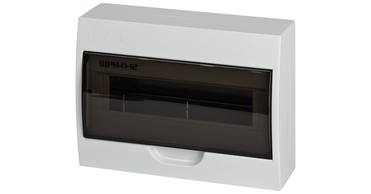 Купить Корпус пластиковый ЩРН-П-12 SIMPLE без шин и монт. комп. BOXS12_E Б0047723 Эра оптом в Москве