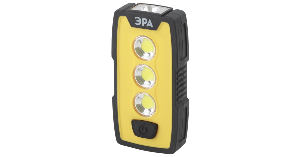 Купить Светодиодный фонарь Рабочие Практик RB-802 ручной на батарейках IP65 магнит с крючком и клипсой Б0029180 Эра оптом в Москве