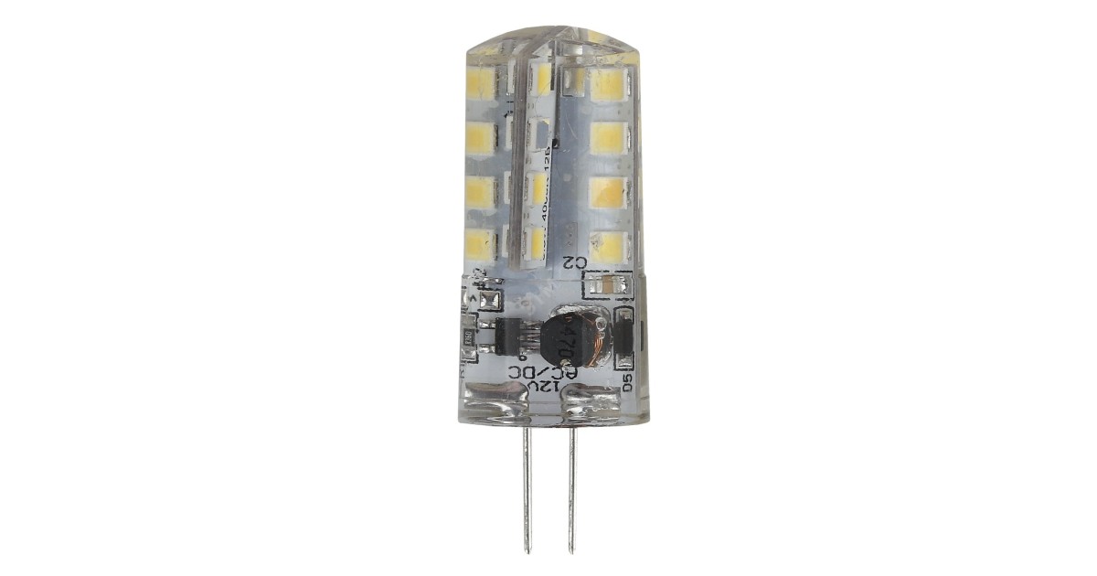 Купить Лампочка светодиодная STD LED JC-3W-12V-827-G4 G4 3Вт капсула теплый белый свет Б0033193 Эра оптом в Москве