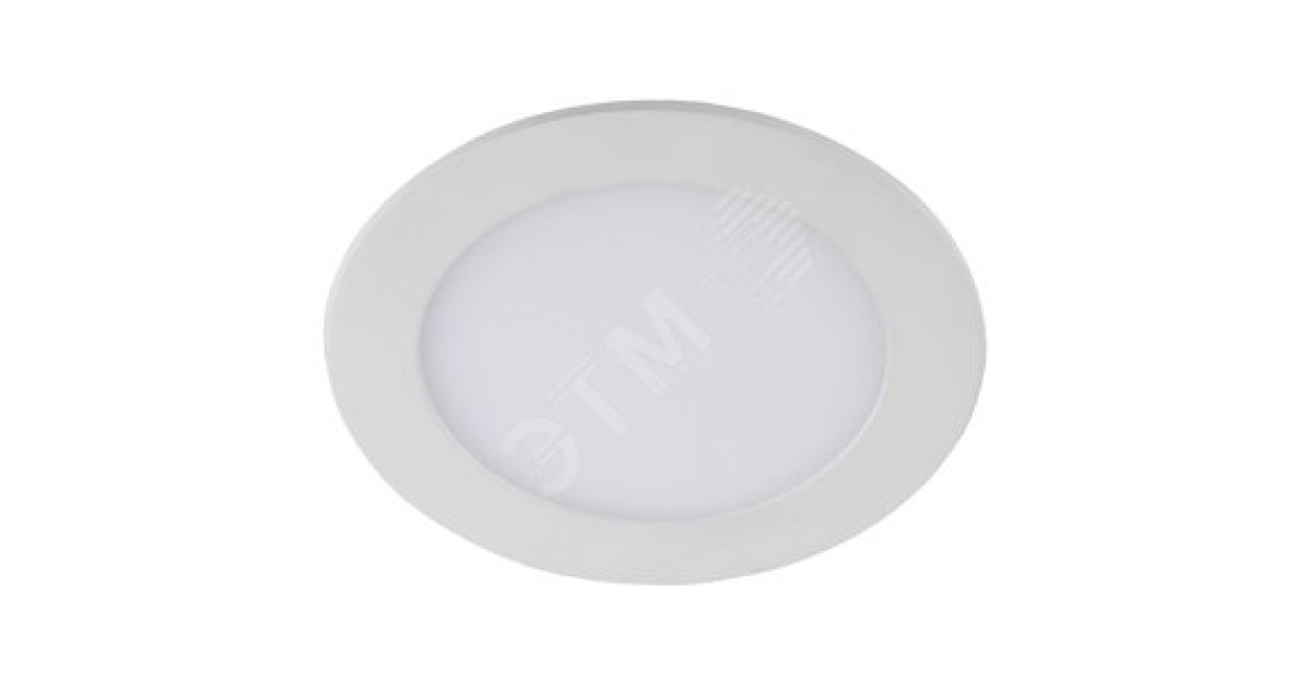 Купить LED 1-9-6K Светильник светодиодный круглый LED 9W 220V 6500K (30/630) Б0019832 Эра оптом в Москве