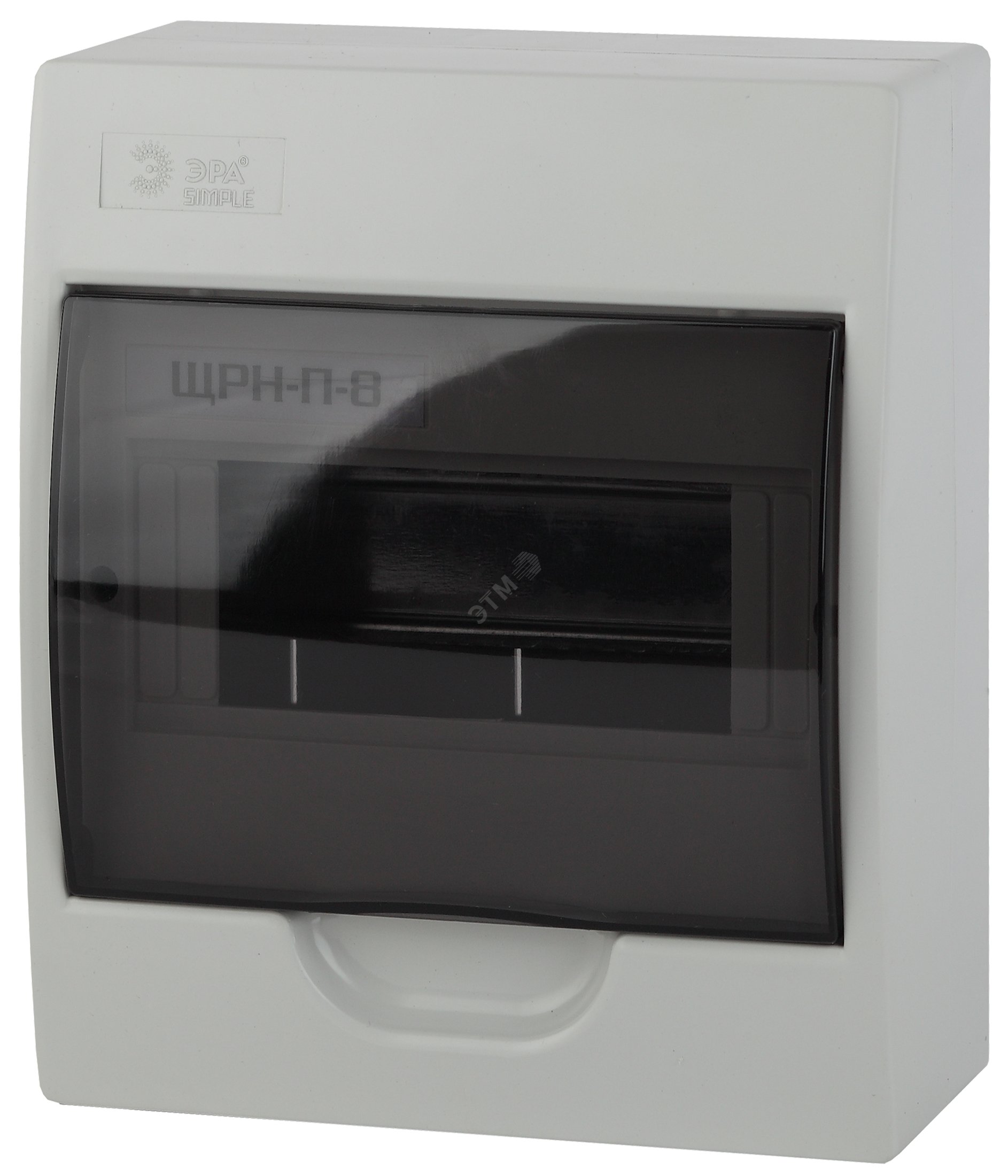 Бокс ЩРН-П-8 мод. навесной пластик IP41 SIMPLE NO-box_simple-plastic_8_surface Б0041523 - Эра
