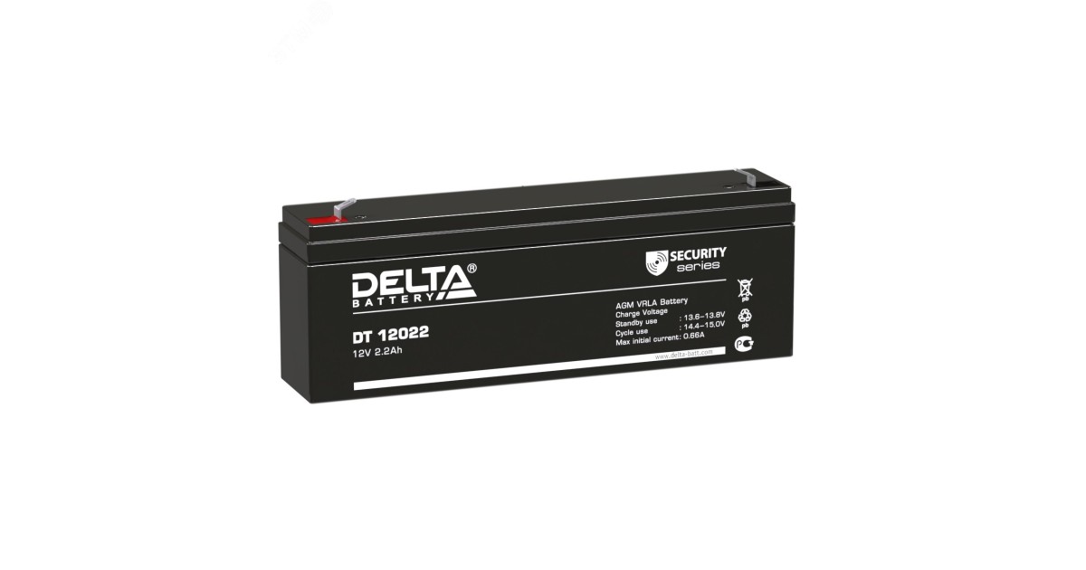 Купить Аккумулятор DT 12В 2.2Ач 4614010040001 DELTA оптом в Москве