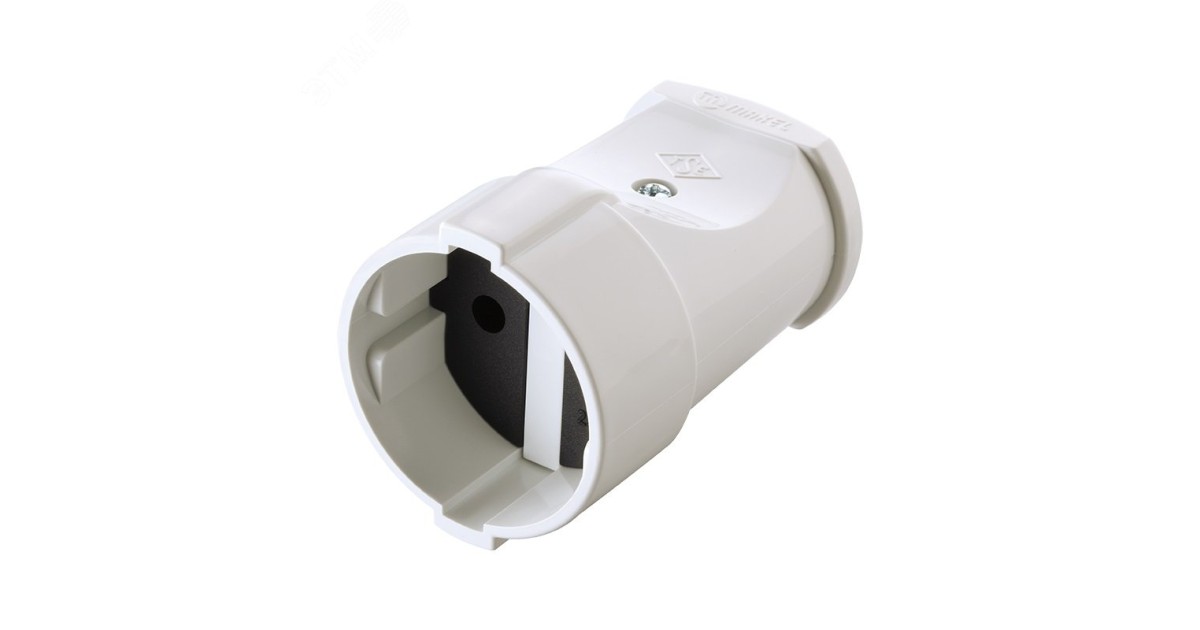 Купить Розетка переносная без заземл. бел. 10004 Makel оптом в Москве