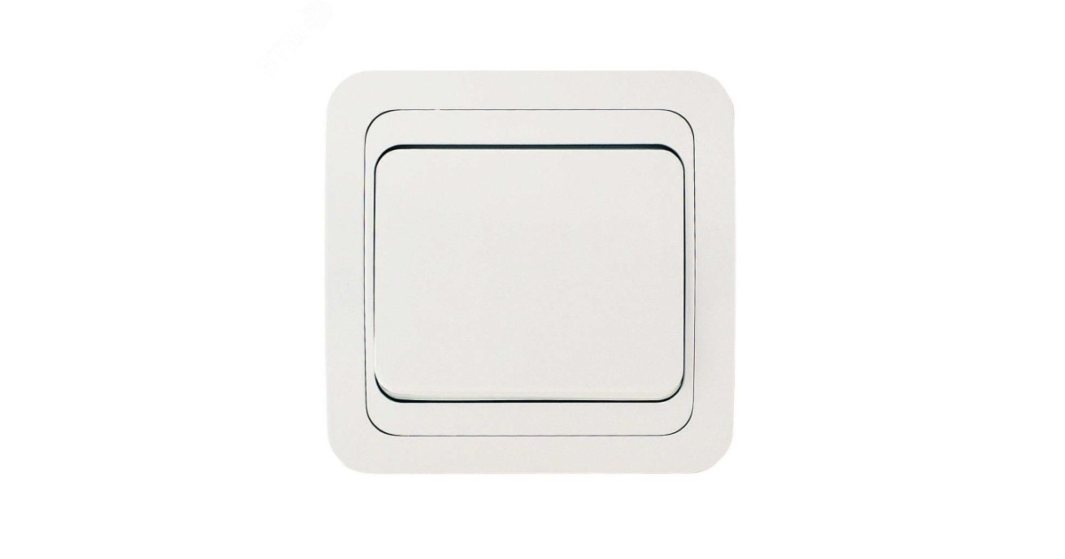 Купить Выключатель 1-кл. СП Mimoza 10А IP20 бел./бел. 12001 Makel оптом в Москве