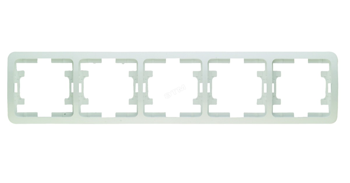 Купить Рамка 5-м Mimoza горизонт. бел. 22059 Makel оптом в Москве