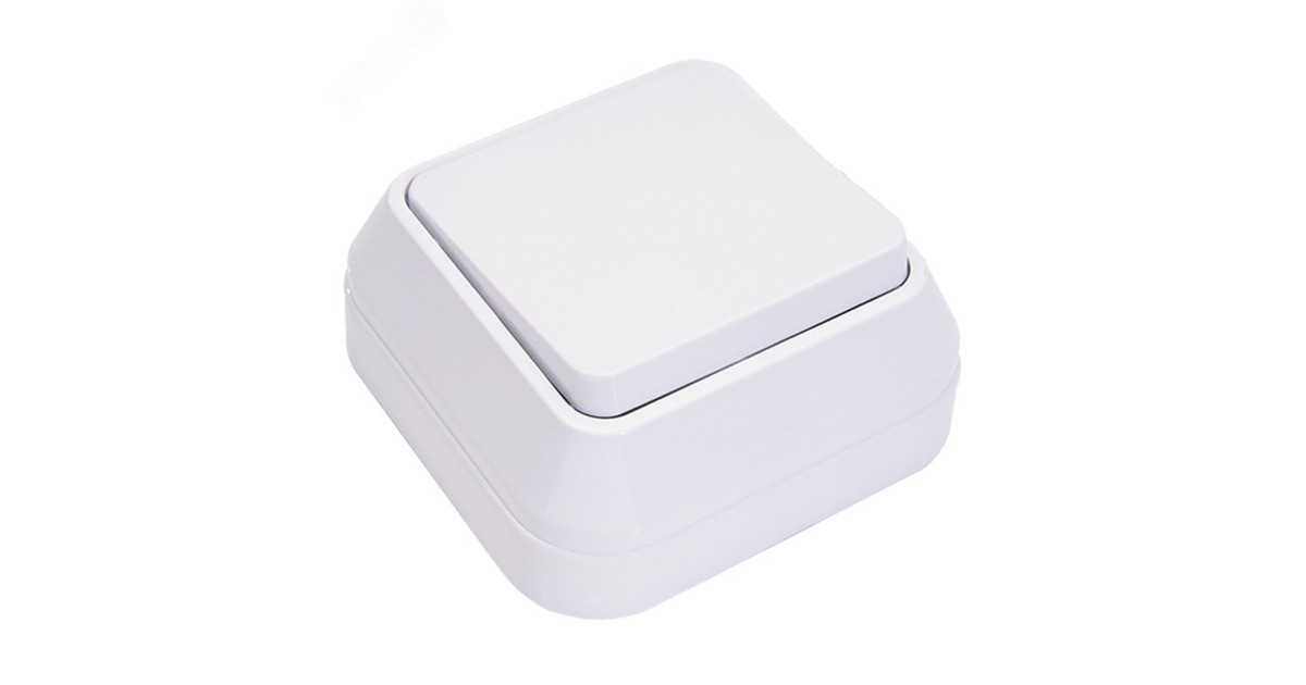 Купить Переключатель проходной 1-кл. ОП 10А IP20 бел. 45105 Makel оптом в Москве