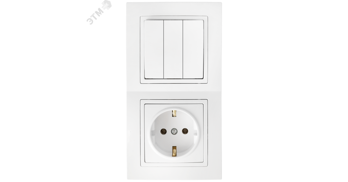 Купить Беларусь Блок скрыт 3-х клвыкл+1местн роз Зк Блок 3В-РЦ-731 Белтиз оптом в Москве