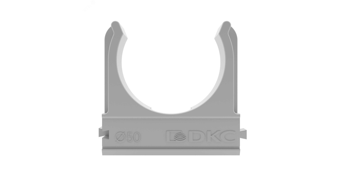 Купить Держатель для труб (клипса) d50мм с защелкой 51050 DKC оптом в Москве